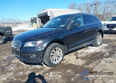 2013 Audi Q5 2.0T Premium из США, поврежденный, VIN WA1LFAFP1DA030995